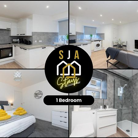 Central City Stay - Sja Stays - 1 Bed Apartment Aberdeen Buitenkant foto