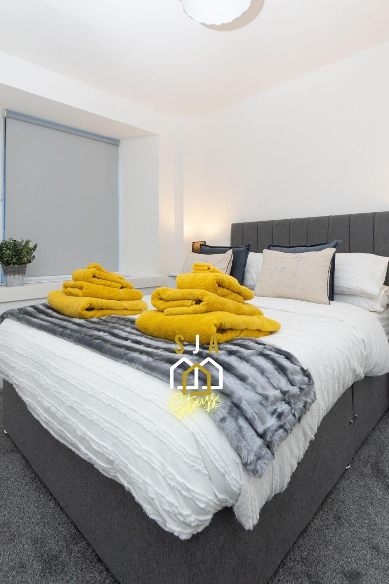 Central City Stay - Sja Stays - 1 Bed Apartment Aberdeen Buitenkant foto