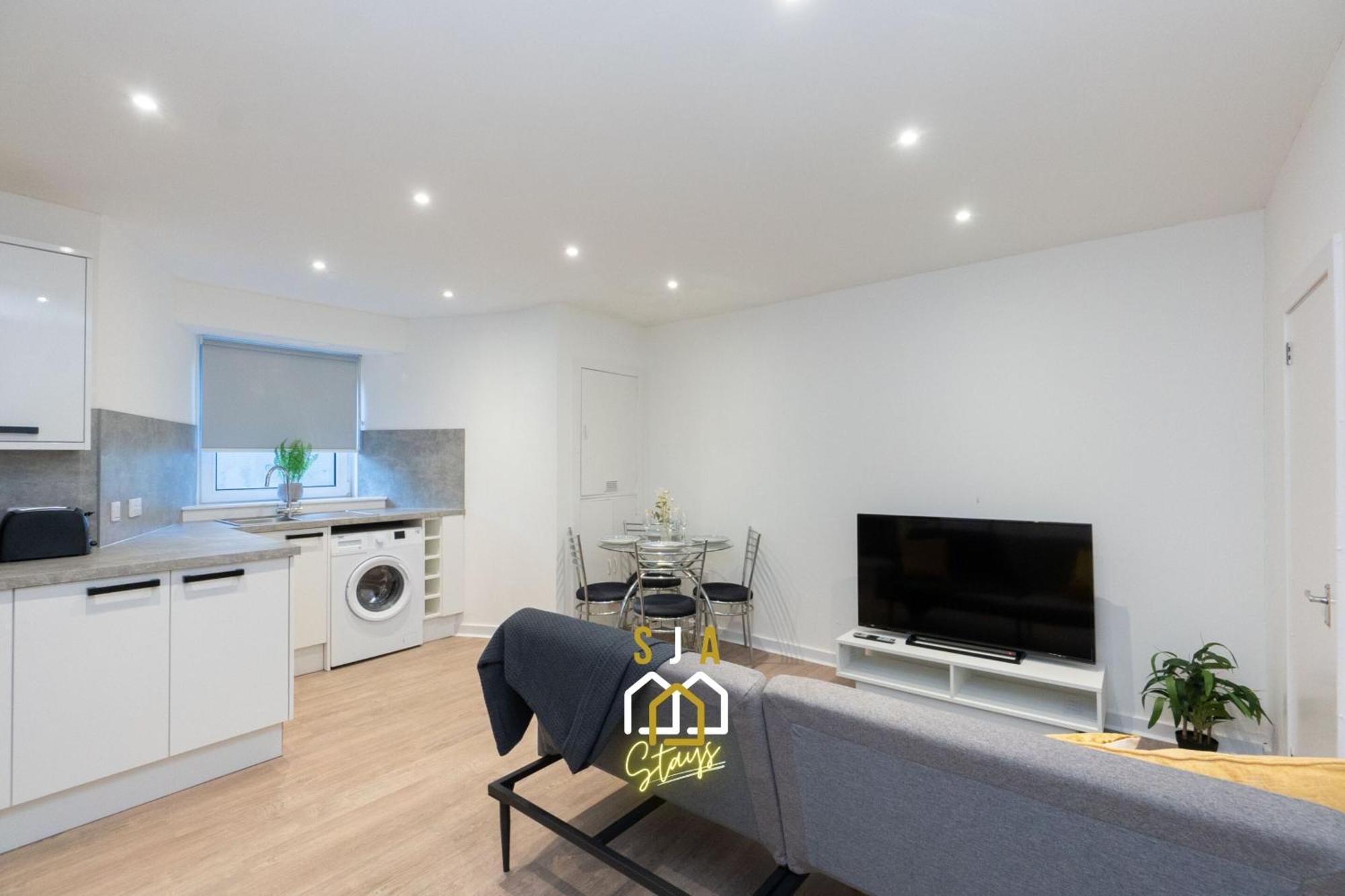 Central City Stay - Sja Stays - 1 Bed Apartment Aberdeen Buitenkant foto