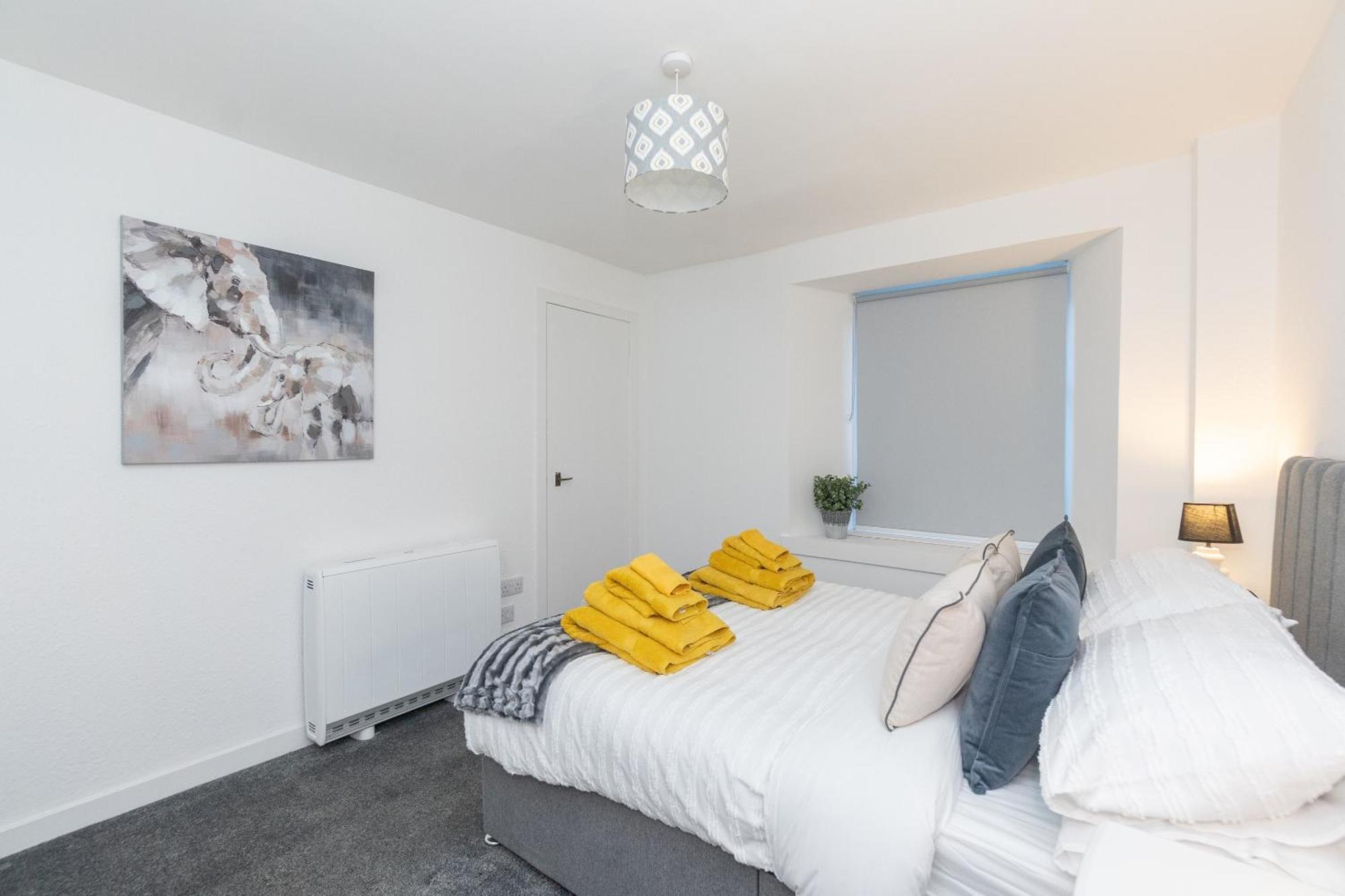 Central City Stay - Sja Stays - 1 Bed Apartment Aberdeen Buitenkant foto