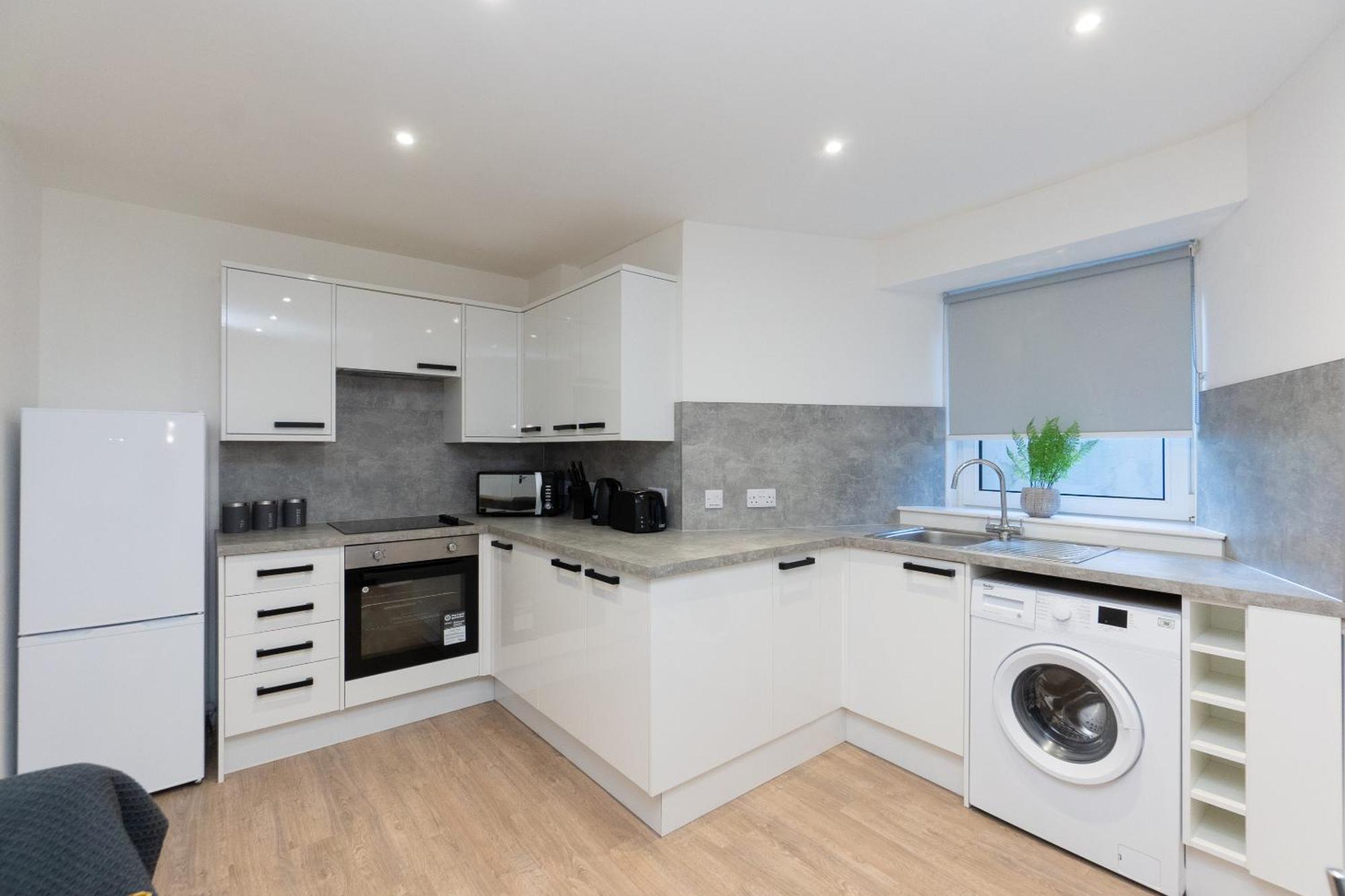 Central City Stay - Sja Stays - 1 Bed Apartment Aberdeen Buitenkant foto