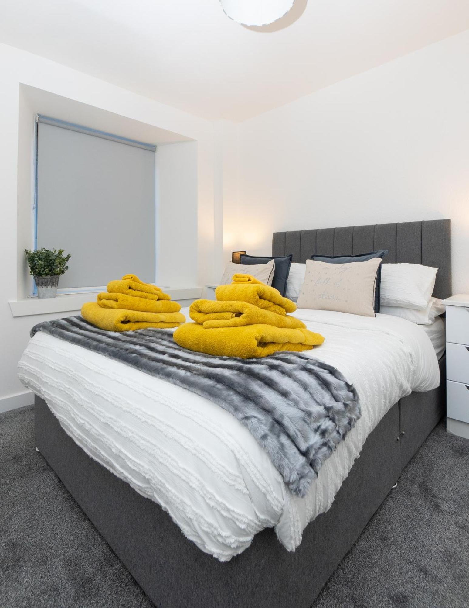 Central City Stay - Sja Stays - 1 Bed Apartment Aberdeen Buitenkant foto